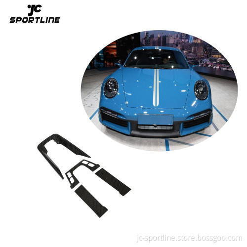 Pre-preg 911 992 Interior Cover Trim for Porsche Carrera 4/4S/Turbo S/Carrera 4 GTS 4S/Targa GTS 4S Coupe 2019-2022